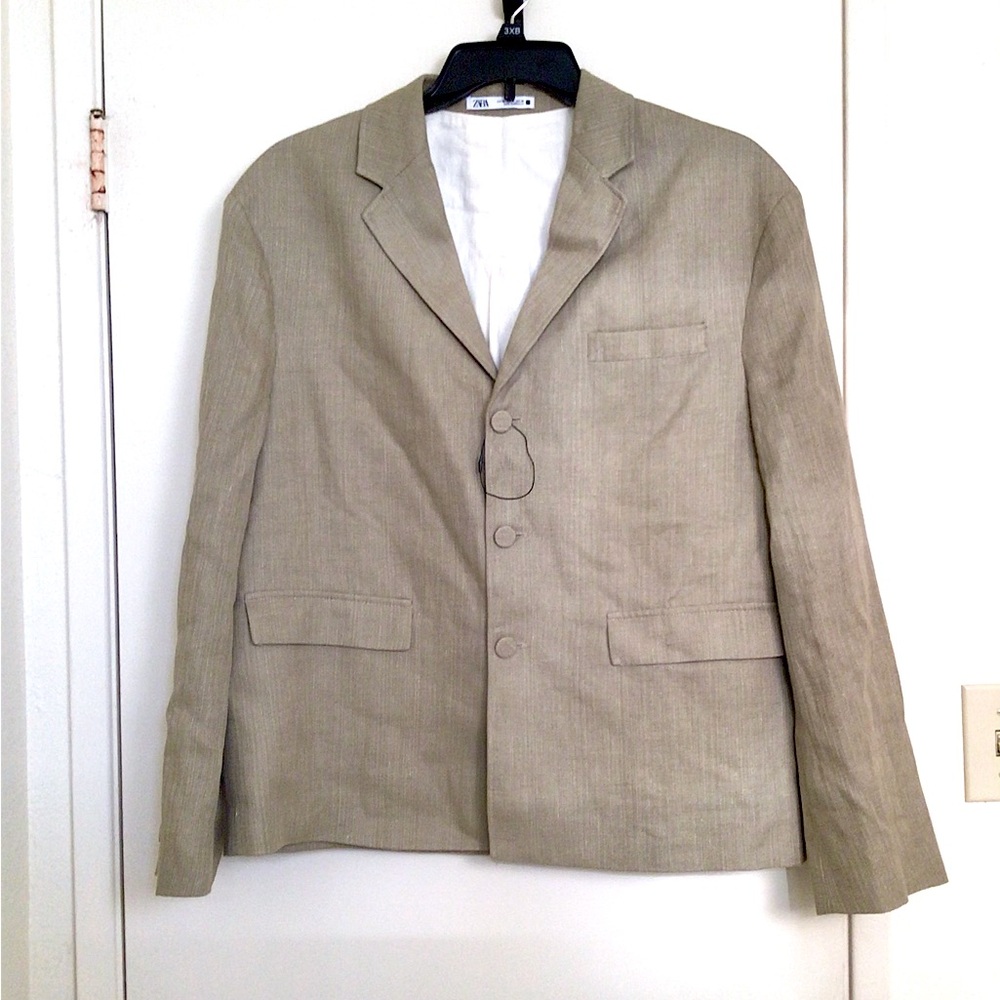 NWOT Zara Cotton Blazer